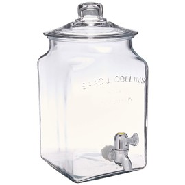 Anchor Hocking Beverage Dispenser With Spigot, 1.5 Gal, Clear
