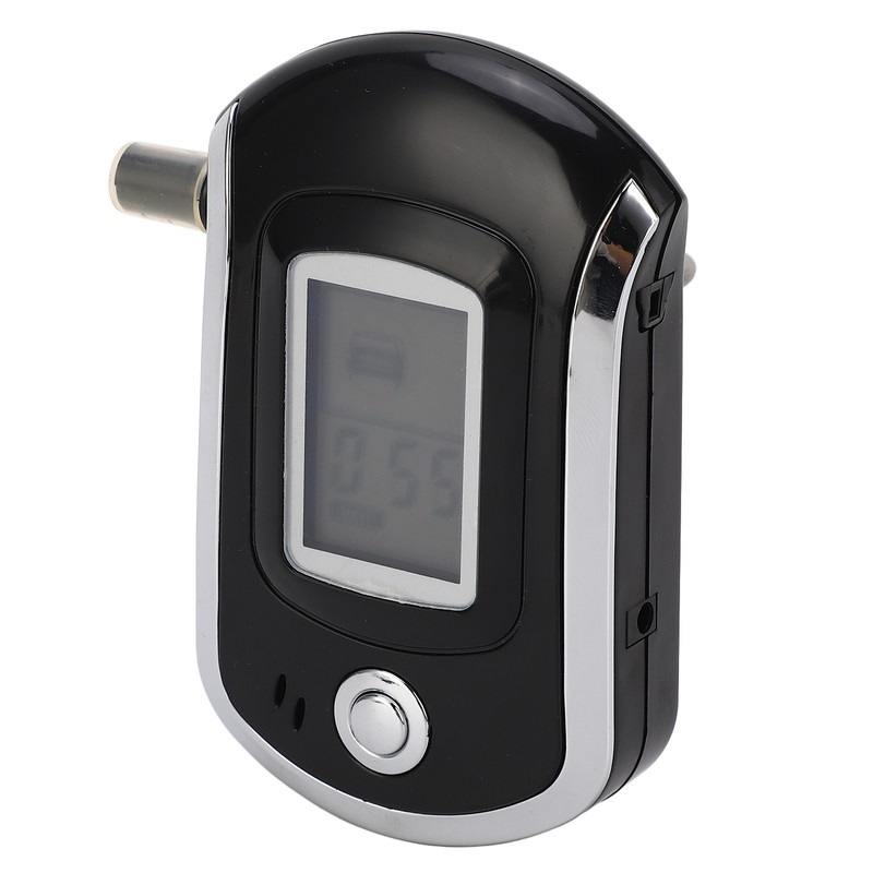 Digital Display Breath Tester Air Blowing Portable Drunk Detector with