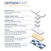 Reliance Medical Sterile Dependaplast Advanced Fabric Plasters - Latex-Free, Washproof,