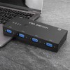 Switcher Video Converter VGA Adapter HD Display Computer Accessories Black