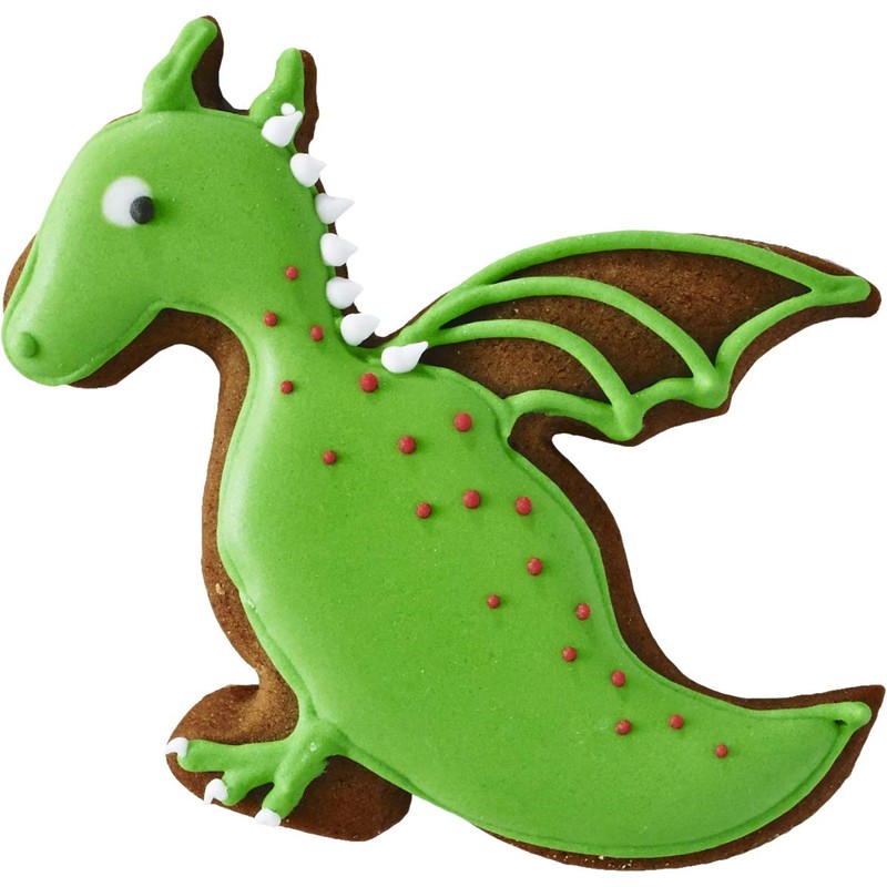 RBV Birkmann Cookie Cutter 7 CM Stainless Steel Dragon 191730R4,