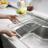 Nineware Expandable Over The Sink Dish Drying Rack – Adjustable