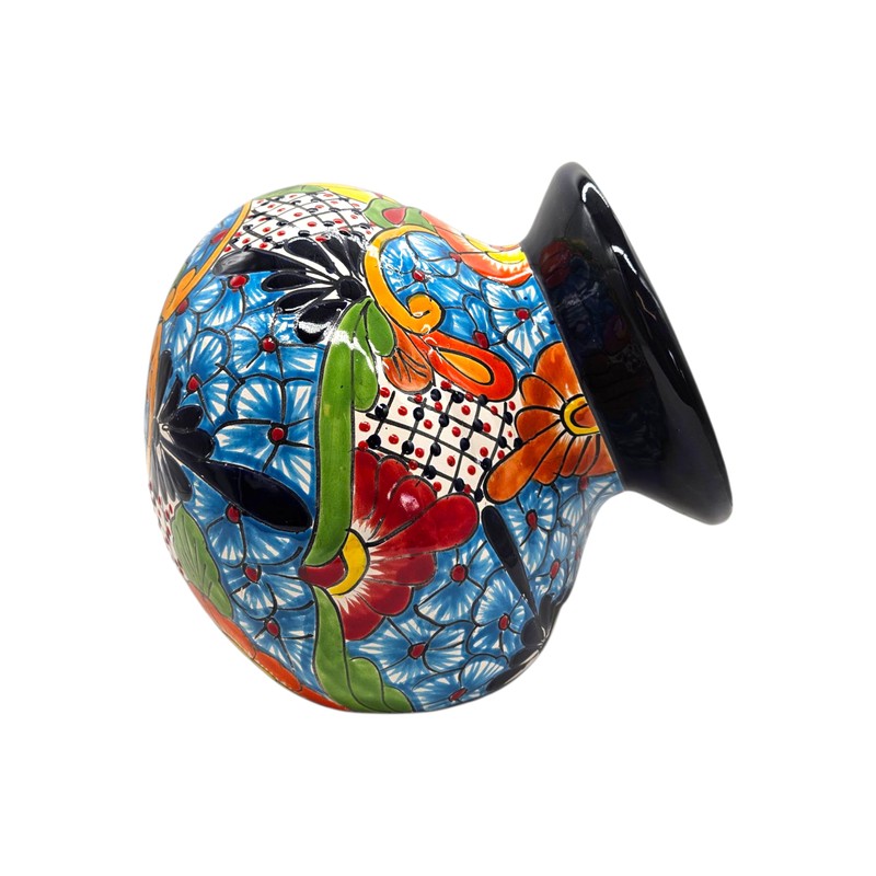 Talavera Pottery Store Welcome Planter Medium Hand Painted Pot Indoor