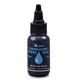 Alumilite Dye Liquid Color Tint Ocean Blue (1 oz) Highly Concentrated Colorant or Pigments for Casting Resins, Epoxy Coating & Urethane| Used in Coloring Clear, Translucent, Opaque Color Arts & Crafts