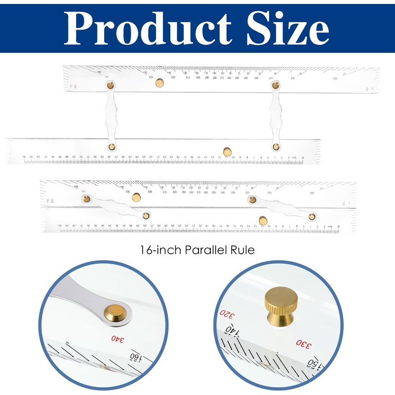 Motipuns 3 Pcs Basic Navigation Set, Include 16 Inch Marine