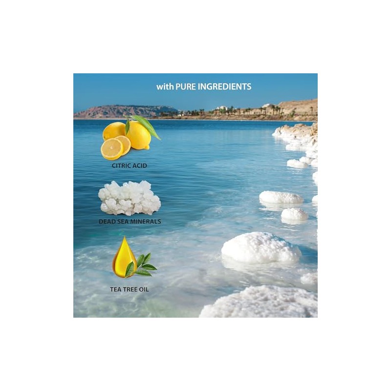 Mineral Body Wash with Dead Sea Minerals & Scented Extracts