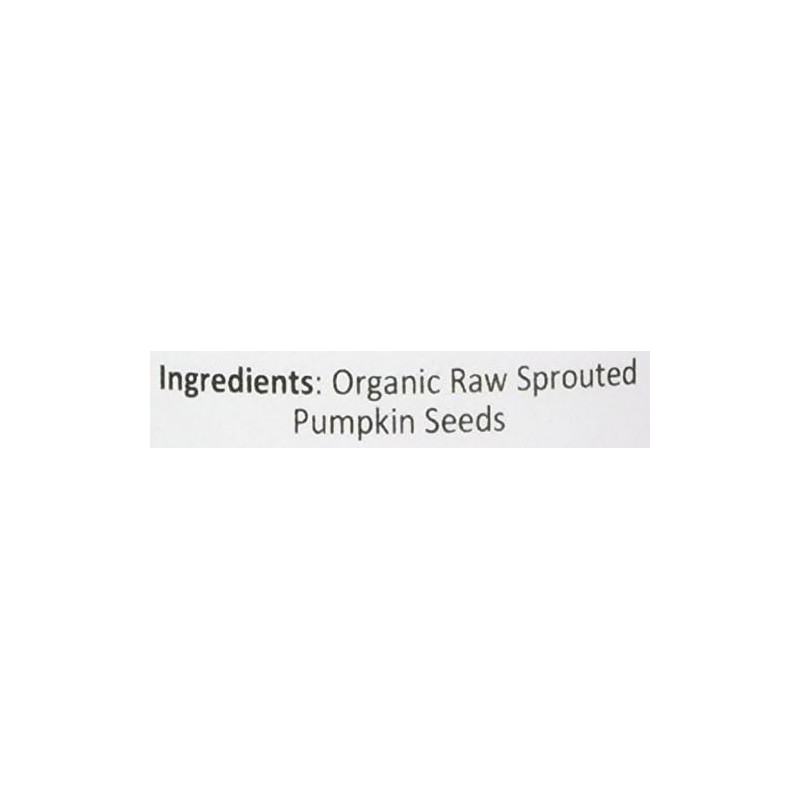 Jiva Organics RAW SPROUTED Organic Pumpkin Seed Butter 8-Ounce Jar
