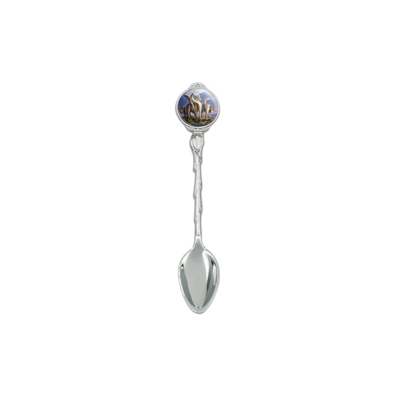 Wolf Pack Moon Novelty Collectible Demitasse Tea Coffee Spoon