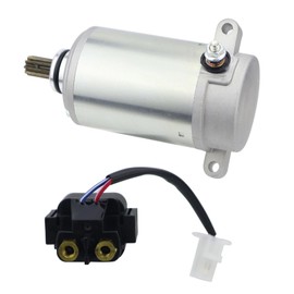 Replacement Parts For Starter For Yamaha Big Bear 350 4WD YFM350FWXL 1999 18758 with Relay Mod-A&U88-297