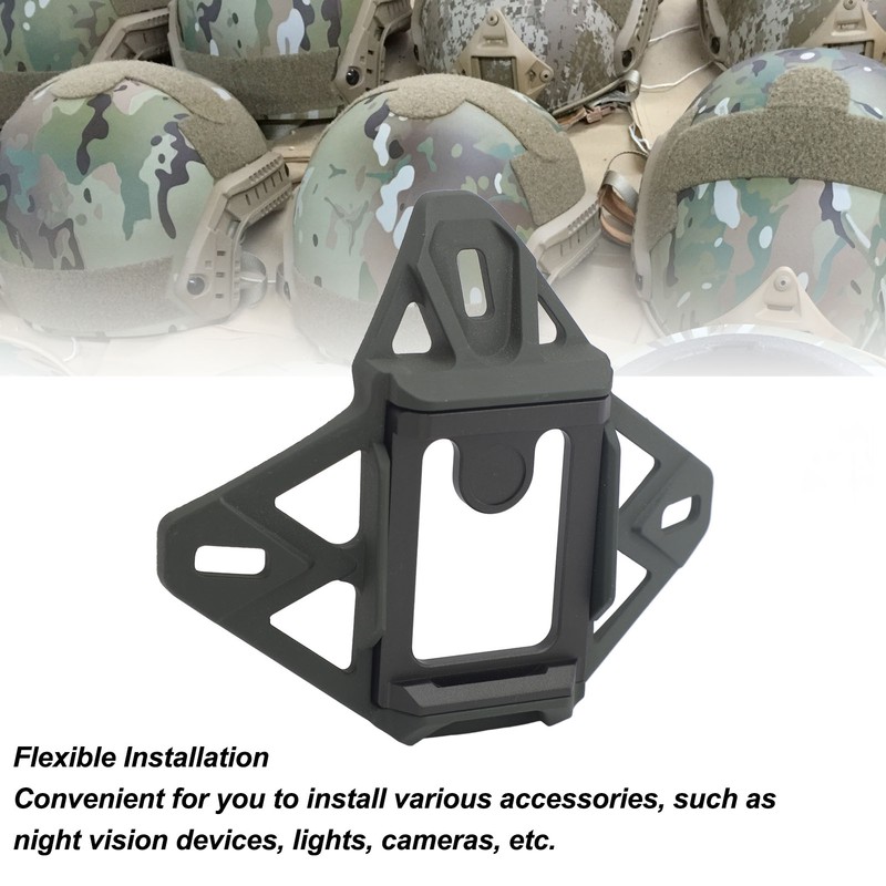 Helmet Shroud Aluminum Alloy Helmet NVG Mount Adapter for FAST
