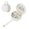 lbxtswpl Mini Travel Jewelry Storage, Mini Jewelry Box Organiser, Portable