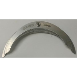 Davis Large Metric Radius Gauge Set -10 sizes-52mm-70mmx"x2mm increments