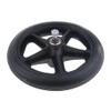2pcs Wheelchair Replacement Wheel Front Caster Abrasion Resistant Smooth
