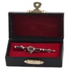 Mini Flute Shaped Musical Instrument Brooch Pin Accessory for Gift