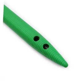 iplusmile 1pc Soil Thermometer Built Glass Rod Portable Garden Thermometer Measurement for Compost Monitoring and Gardening Use Green