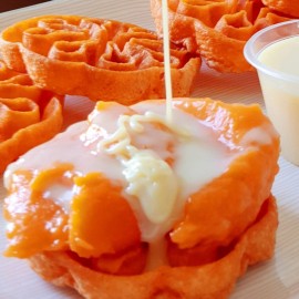 El Jiret Colombia Solteritas 20 Rossette Cookies,  500g Cream and 500g Condensed Milk