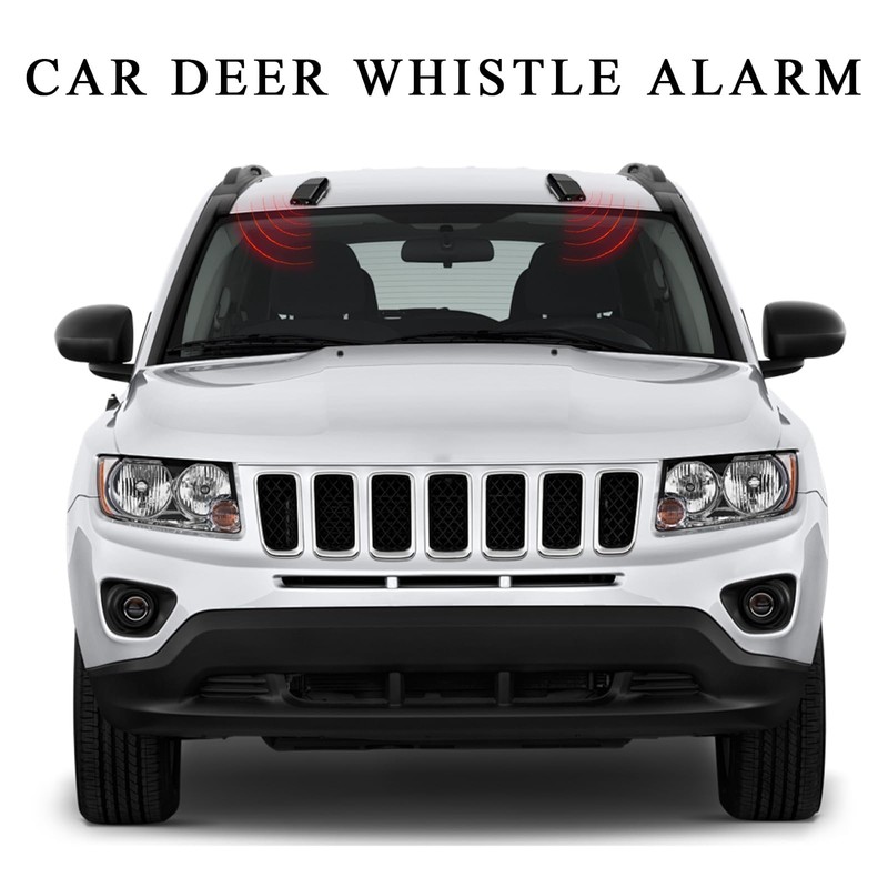 Yourkar 8 PCS Deer Whistles, Deer Warning Devices with Waterproof
