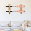 Invech 2 Baseball Bat Holder, Baseball Bat Display Wall Mount,