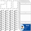 400 Pieces Name Badge Holder with Metal Clips, 200 Pieces