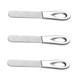 Healeved 3pcs Dual-sided Nail Files for Manicure Pedicure Lightweight Nail Shaping Tools for Natural Easy to Carry Practical