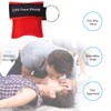 Yzpacc CPR Mask, Disposable CPR Shield Mask Emergency Mask with