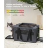 pecute Cat Carrier Stable, Pet Carrier Breathable and Portable, Cat