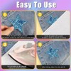20Pcs Sequin Star Patches,Shiny Stars Patches,Shiny Horn Star Iron on
