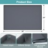 Mecheer Under Sink Mats for Kitchen Waterproof, Silicone Under Kitchen