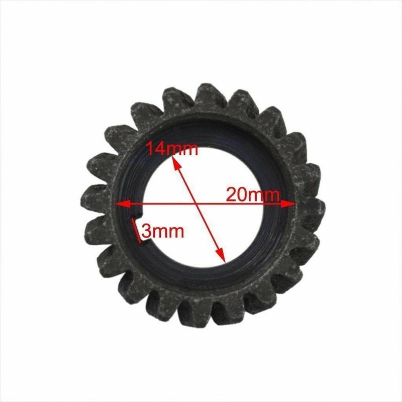 TDR Bevel Main Drive Gear For 2 Stroke 49cc 66cc
