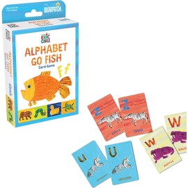 Briarpatch Briarpatch, World of Eric Carle Alphabet Go Fish Card Game, Featuring The Very Hungry Caterpillar, Preschool Learning For Kids