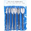 YUENTOEN 6 Pieces Spade Drill Bit Set 10-25mm Paddle Flat