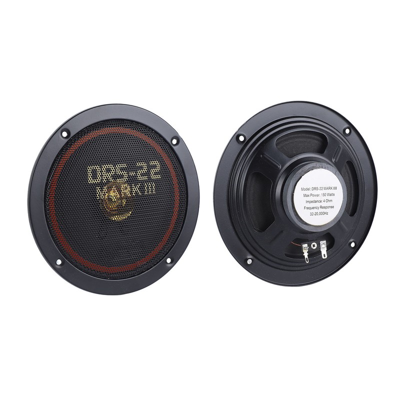 6in Car Coaxial Speaker High Fidelity Audio Stereo Bass Tweeters