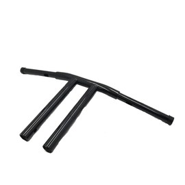 NBX- Replacement of (HB017) Black 10" Rise T-Bars Handlebar Drag Bar For Compatible with Harley 1996-2017 Sportster Dyna Softail /