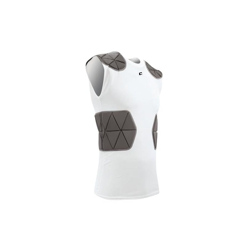 Champro Men's Standard Tri-Flex Compression Shirt with Integrated Pads Cushion