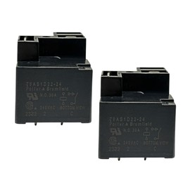 2X T9AS1D22-24 PCB Mount Relay 240VAC High Breaking Capacity SPST-NO Relay