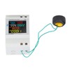 Single Phase Energy Meter Rail Frequency Power Factor Meters Multifunctional
