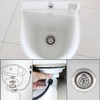 Sarini Strainer Basket Eccentric Valve with Rope Rotary Eccentric Drain