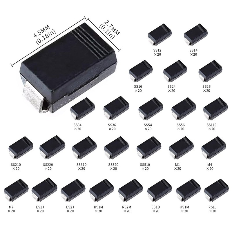 SS12 SS14 SS16 SS24 SS26 SS34 SS36 SS54 SS56 SMA