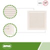 Amig - Square Plastic Ventilation Grille with Mosquito Net |
