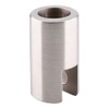 CRL Brushed Nickel Support Bar Bracket for 3/8" to 1/2"