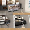 VOLPONE Corner Shower Caddy with Razor Holder Adhesive Shower Shelf