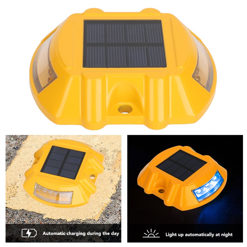 Solar Dock Lights Professional IP68 Waterproof Cast Aluminium Automatic Induction