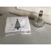 SHL Christmas Tree 100% Cotton Embroidered Christmas Hand Towel 46