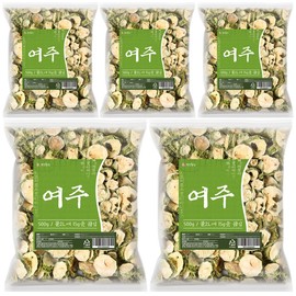 Dried bitter melon 500g dried bitter melon 5 cleanly washed and dried bitter melon tea / 건여주 말린여주 500g 5개 깨끗하게 세척건조한 여주차