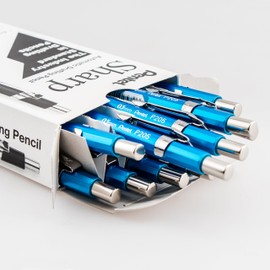 Pentel Sharp Mechanical Pencil, (0.5mm), Metallic Blue Barrel, Box of 12 Pencils (P205MC)