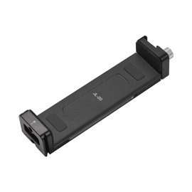 Smartphone Tablet Tripod Mount Phone Holder Clamp Aluminum Alloy 12.5cm-23cm/4.92in-9.05in Adjuatable Width with Cold Shoe Mount 1/4in Threaded Holes Compatible with Smartphone 13/12/11