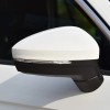 Passenger Right Side Door Wing Mirror Cover Cap White For