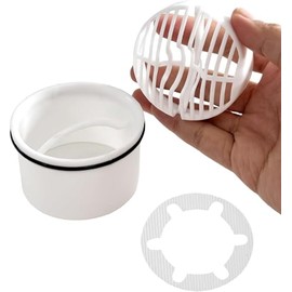 Ryzljss Shower Immersion Pipe for Viega Tempoplex Model 6961.99,2006 No. 582982 Odour Trap with Seal and Drain Hair Catchers Shower Drain Replacement