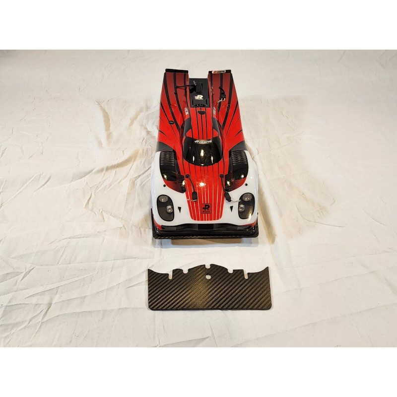 Rlaarlo Ak-917 Front bottom Lip/ diffuser W/ carbon fiber finish.