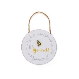 Cooksmart British Designed Motivational Quotes Plaque | Motivational Message Plaque For Home or Office | Great Friendship Gifts For Birthdays - Bee Yourself